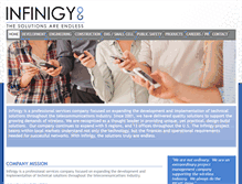 Tablet Screenshot of infinigy.com